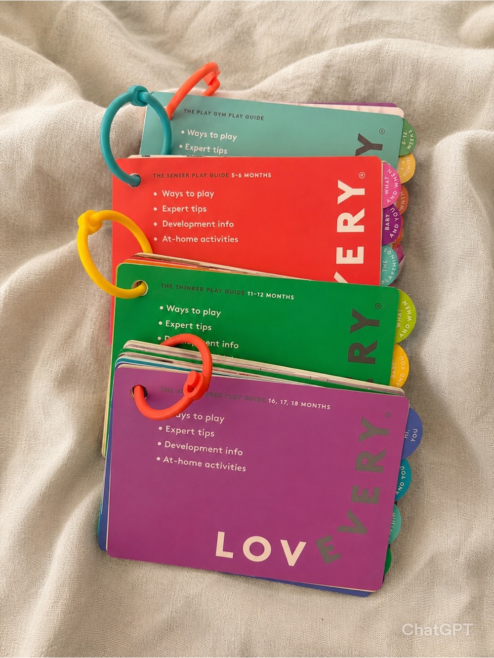 LovEvery Baby Play Guides - various ages